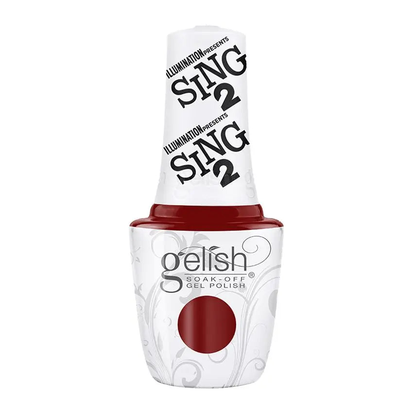 Gelish Soak-Off Gel Polish Red Shore City Rouge Gelish & Morgan Taylor