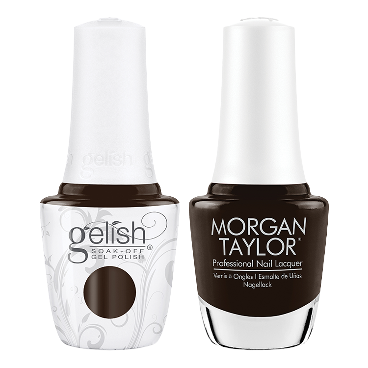 Gelish & Morgan Taylor Duo Floral Wonderland - Dark Empress .5 oz.