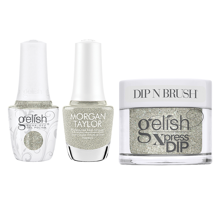 Gelish & Morgan Taylor Trio Floral Wonderland -Golden Garden Gala