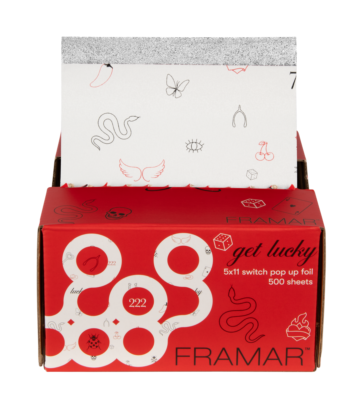 Framar Get Lucky 5x11 Pop Up Foil - 500 Count