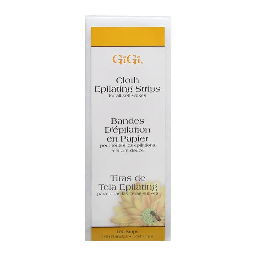 GiGi Small Wax Cloth Strips GiGi