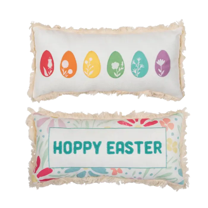 Gift Embroidered Easter Pillows - Set of 2 Gift