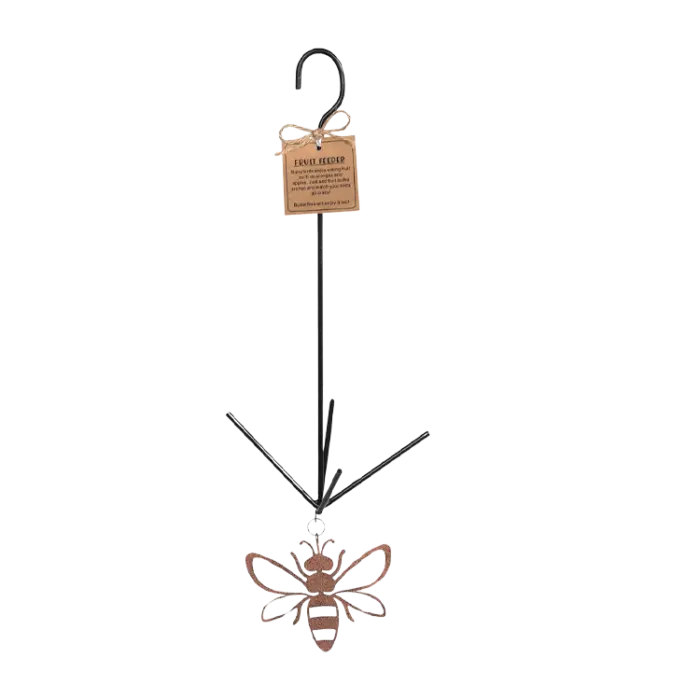 Gift Metal Fruit Feeder with Bee - Market Square Charm Gift