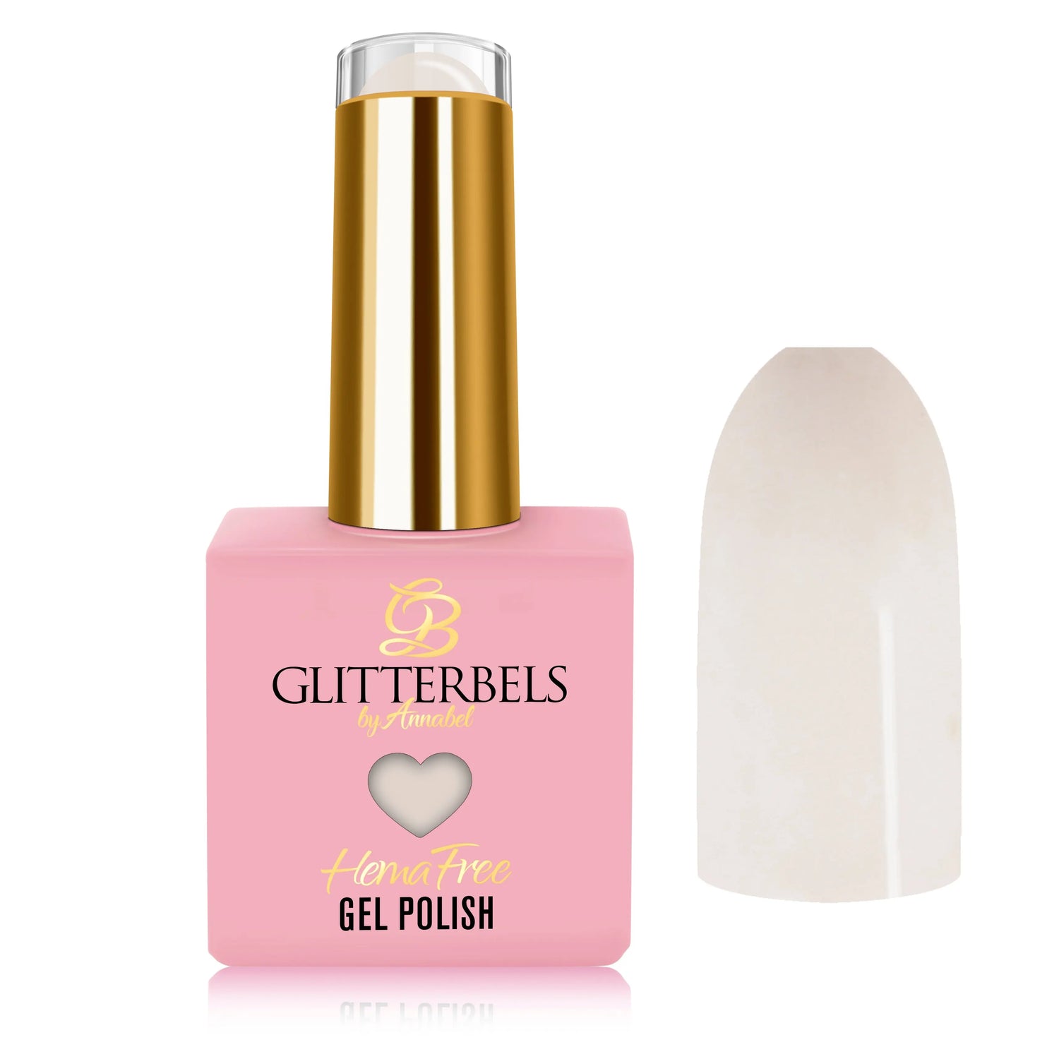 Glitterbels Gel Polish Hema-Free Cinnamon Swirl Glitterbels