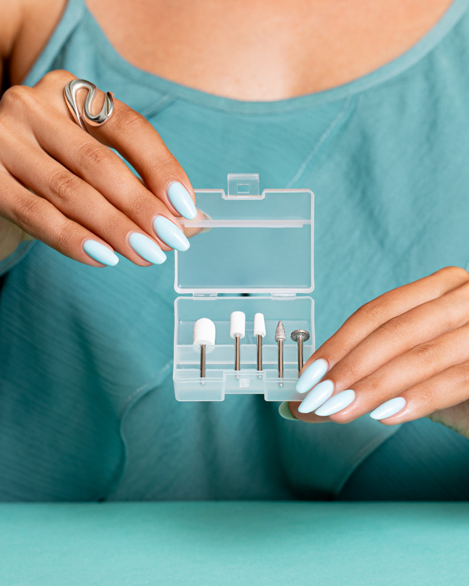 Gelish Go File Hybrid Cordless - Aqua Marine