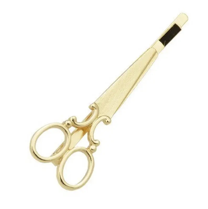 Gold Scissor Hair Clip PinkPro Beauty Supply
