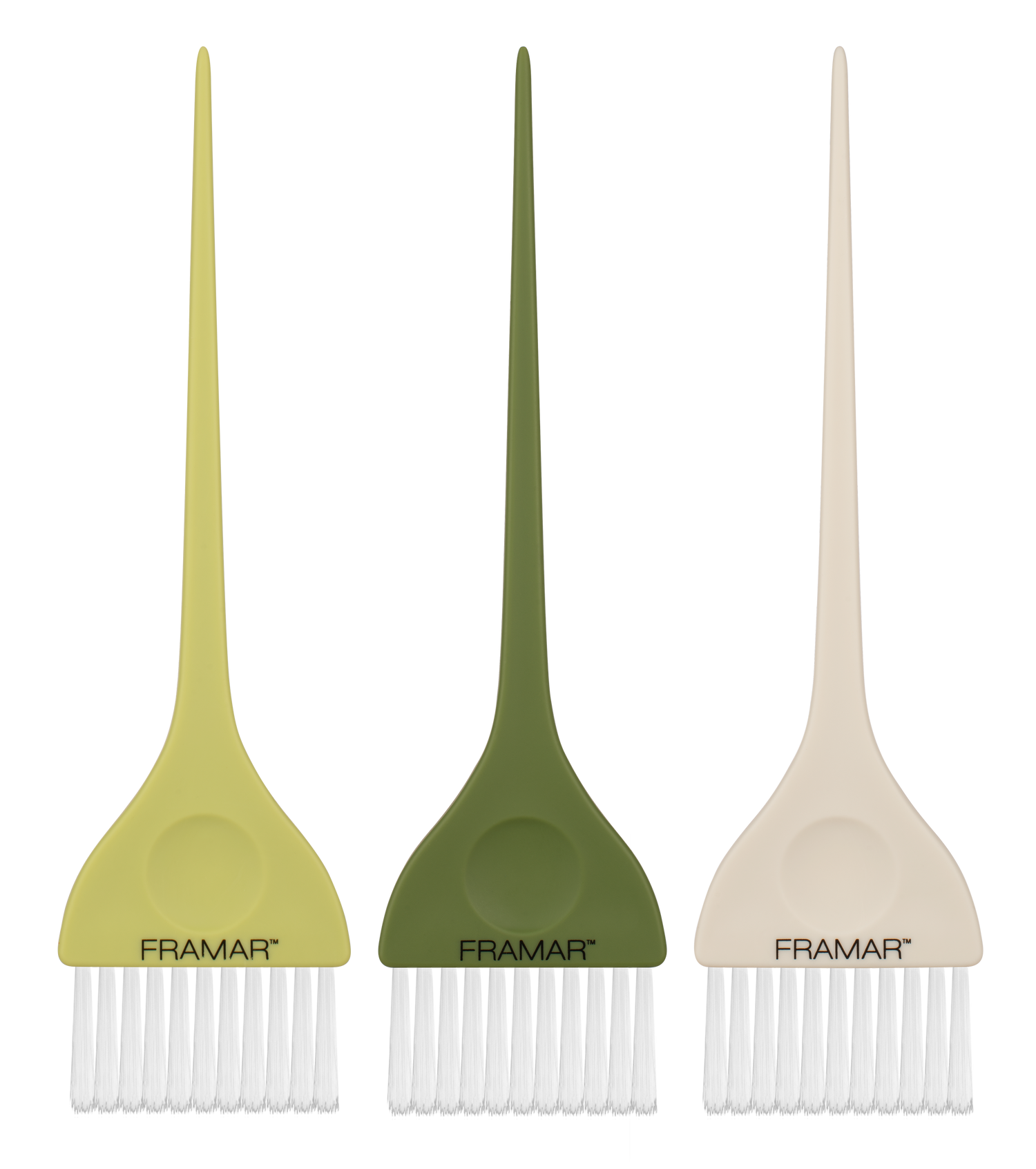 Framar Extra Dirty Classic Color Brush Set - 3 Pack