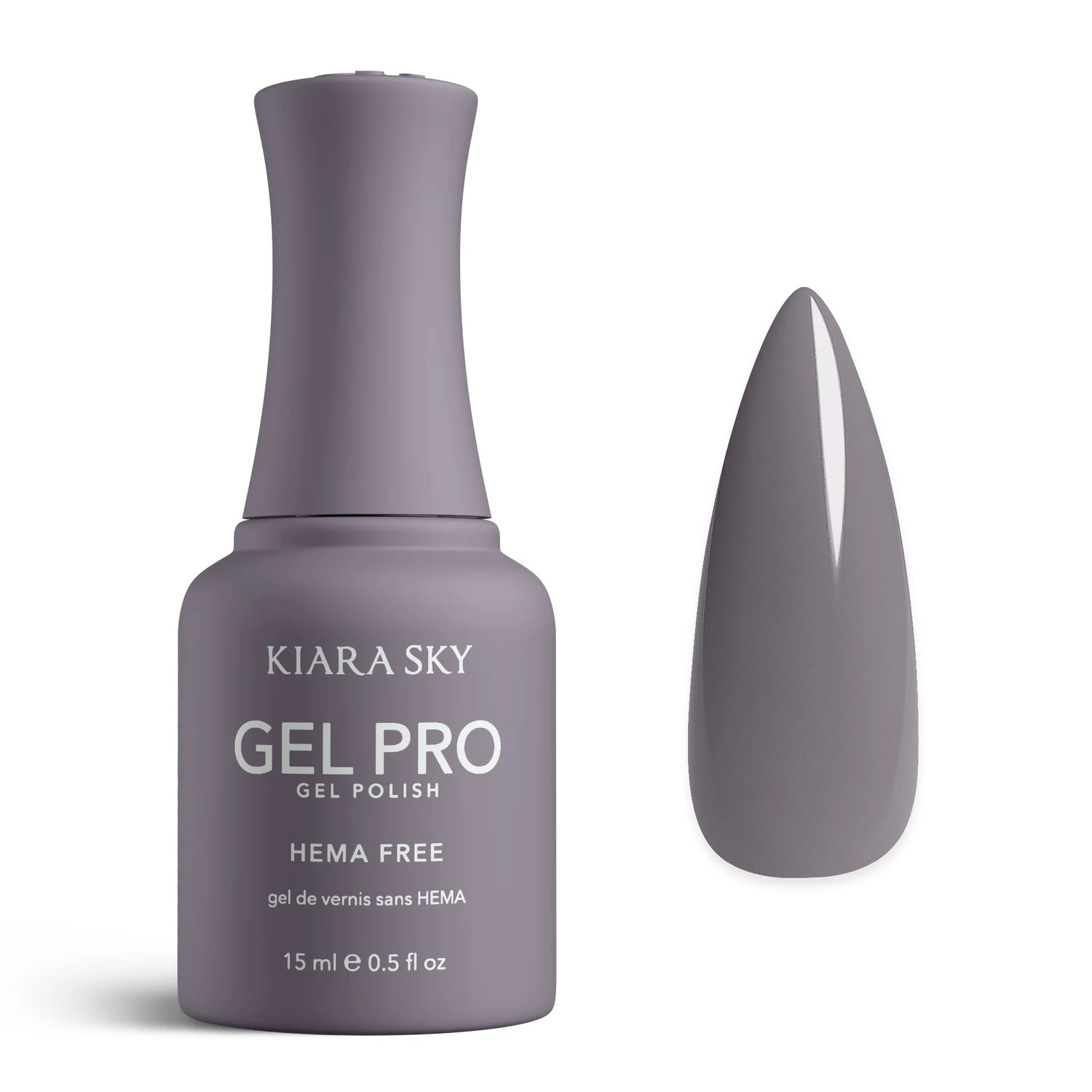 Kiara Sky Gel Pro Polish Hema Free - Shady .5 oz.