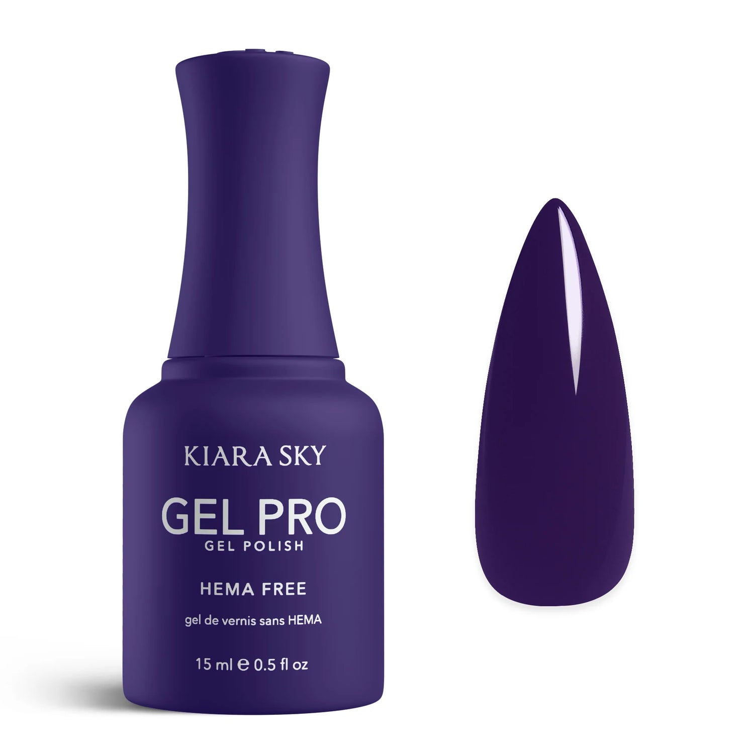 Kiara Sky Gel Pro Polish Hema Free – Grape Gatsby .5 oz.