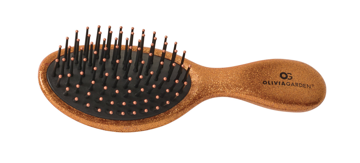 Olivia Garden Holiday Glam Mini Detangler-Copper