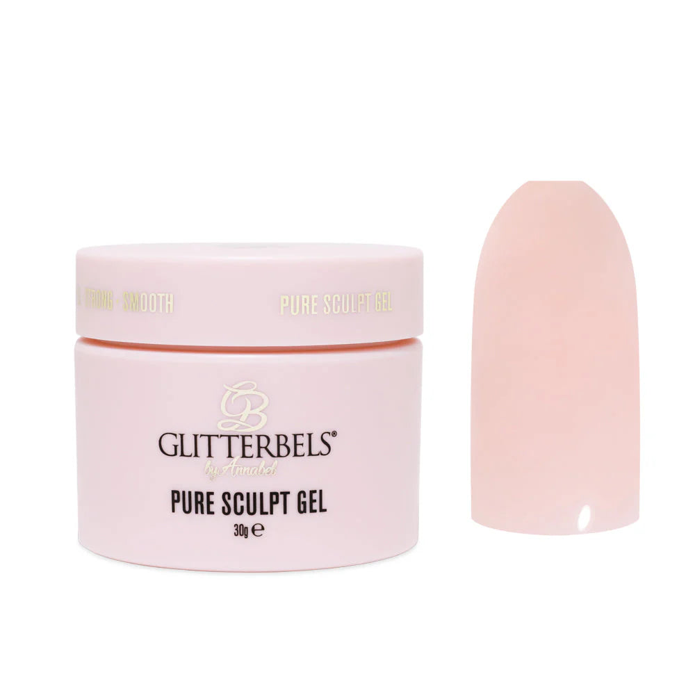 Glitterbels Hard Gel-Rose Silk 1.5 oz.
