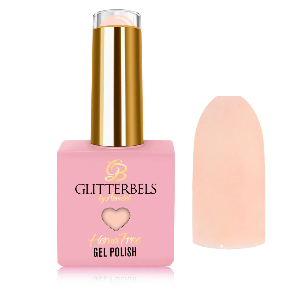 Glitterbels Gel Polish Hema Free - Delicate & Demure 0.27 oz. - PinkPro Beauty Supply