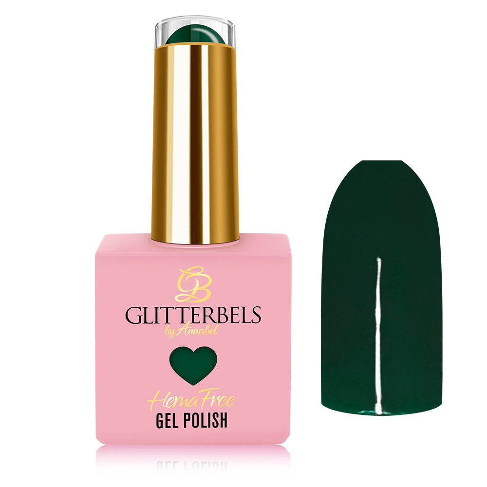 Glitterbels Hema Free Gel Color - Evergreen Dream .27 oz.