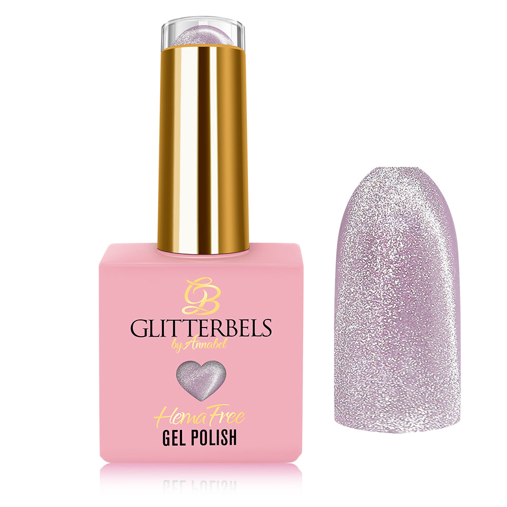 Glitterbels Hema Free Gel Polish Lost in Lilac 0.27 oz.