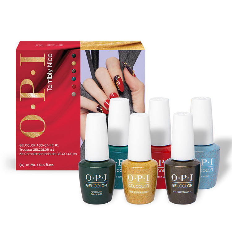 OPI GelColor Terribly Nice Collection 2023 Add-On Kit #1