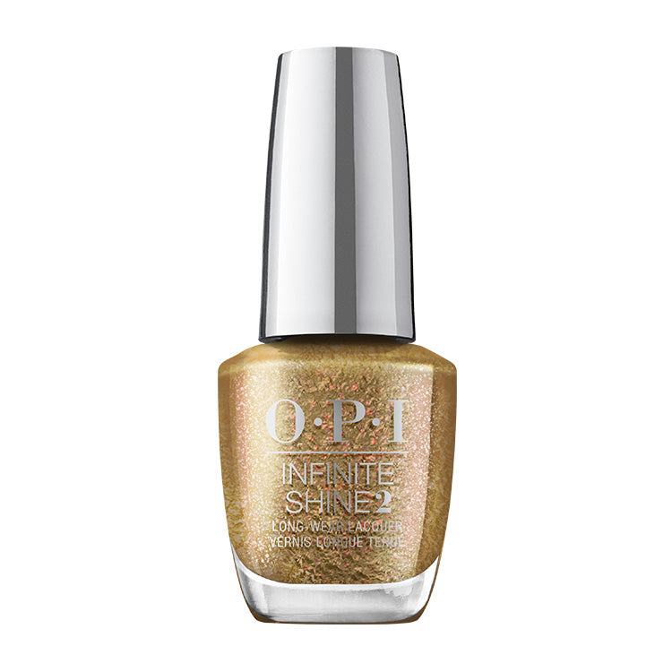 OPI Infinite Shine Terribly Nice Collection Five Golden Flings