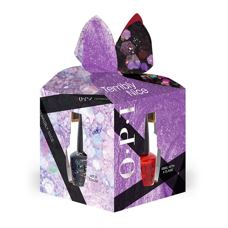 OPI Nail Lacquer Terribly Nice Collection 2023 4 Piece Mini Cracker