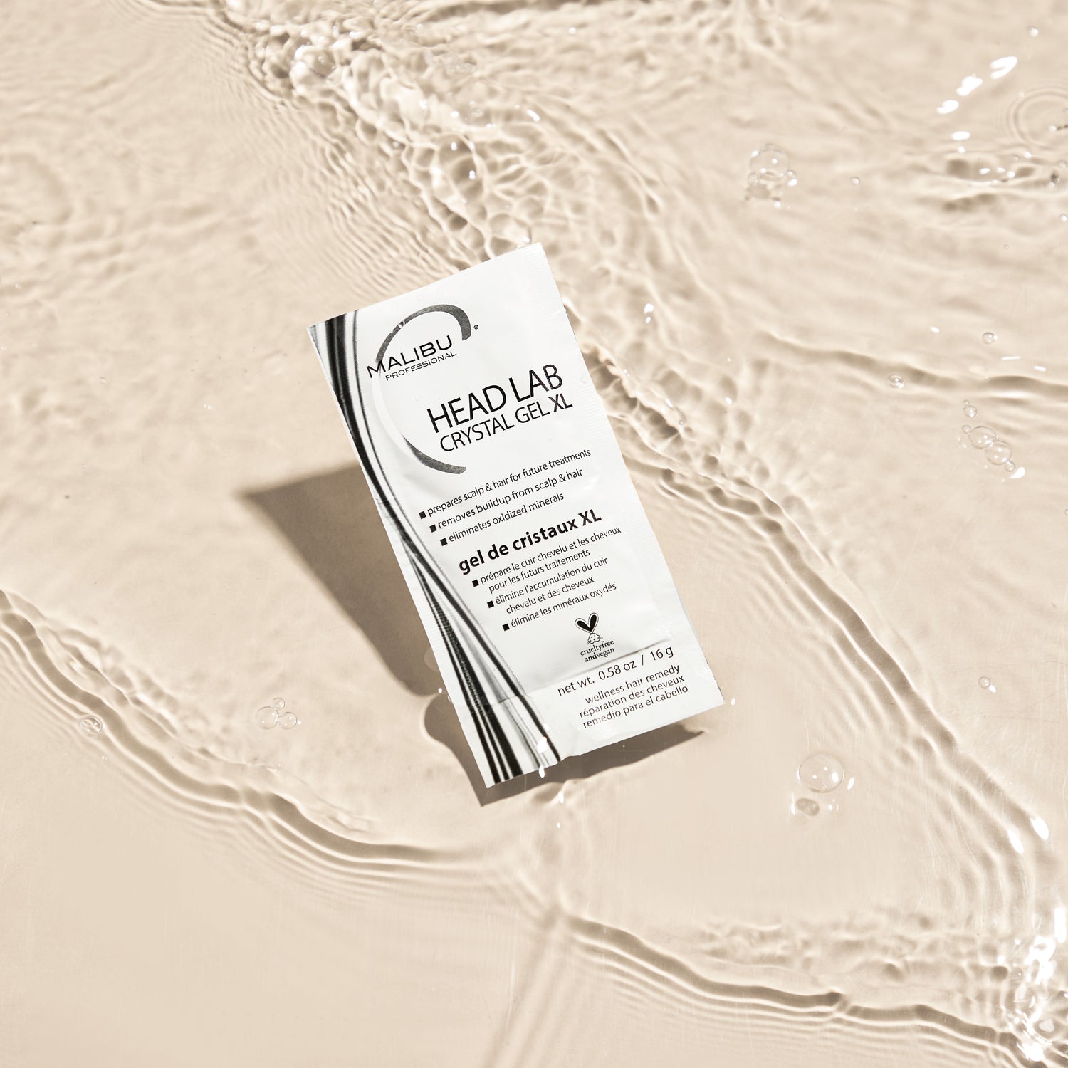 Malibu C Crystal Gel XL 6 Pack- Head Lab