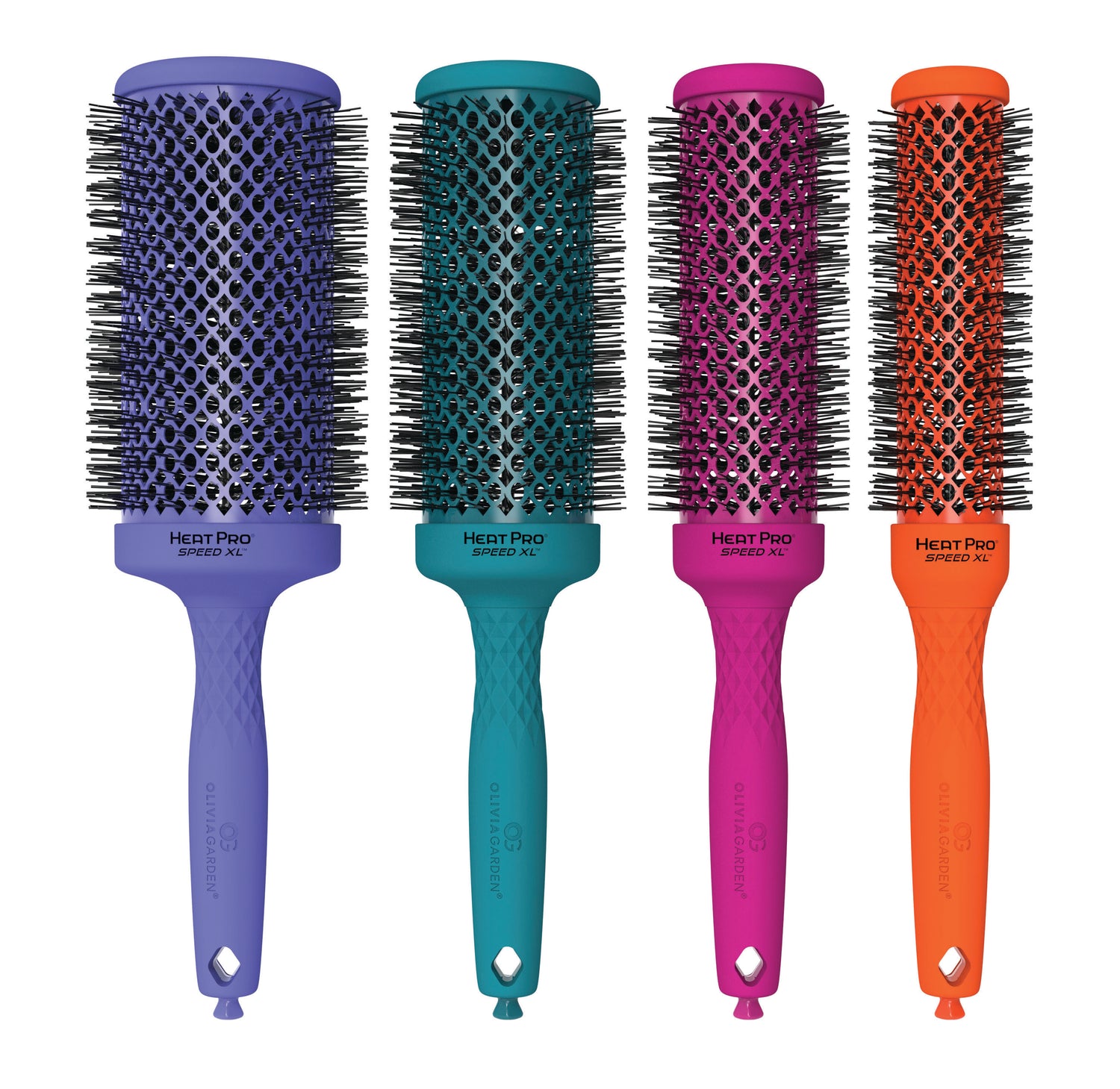 Olivia Garden Orchid Heat Pro SpeedXL Round Brush 1 3/4