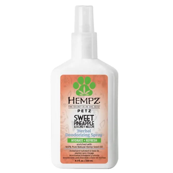 Hempz Petz Deodorizing Spray Sweet Pineapply & Honey Melon - 8.5 oz. Hempz