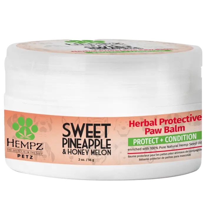 Hempz Petz Herbal Protective Paw Balm Sweet Pineapple & Honey Melon - 2 oz. Hempz