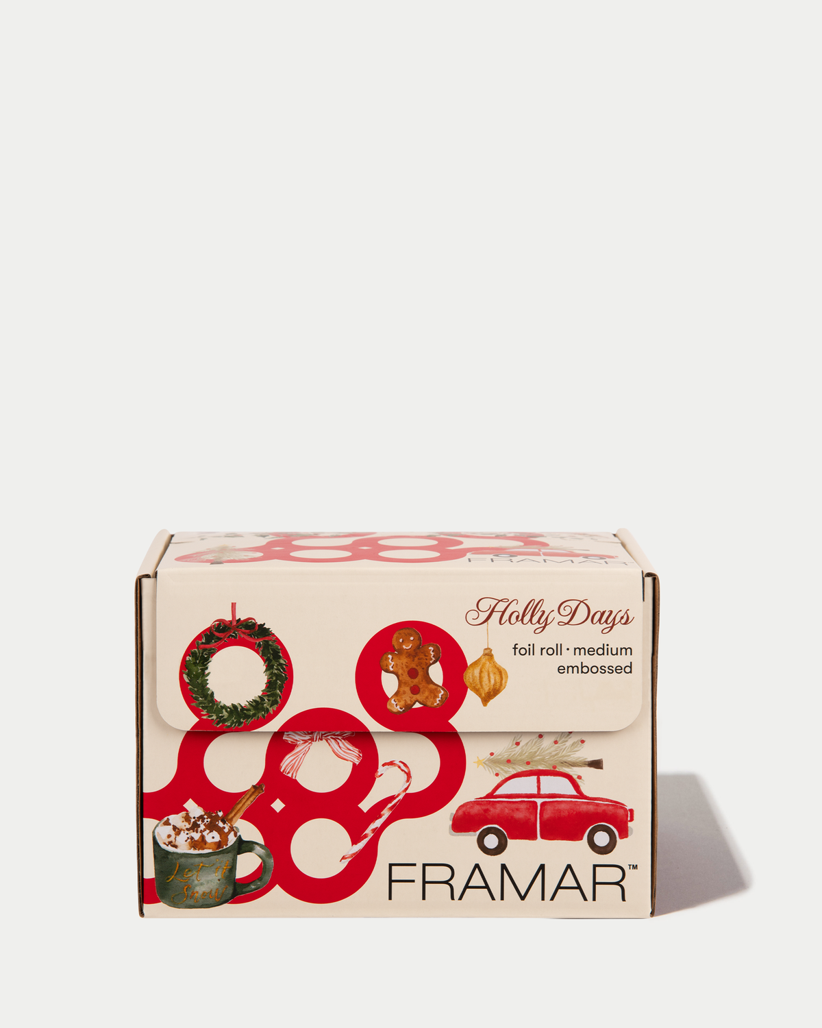 Framar Holly Days Embossed Roll 320 Feet