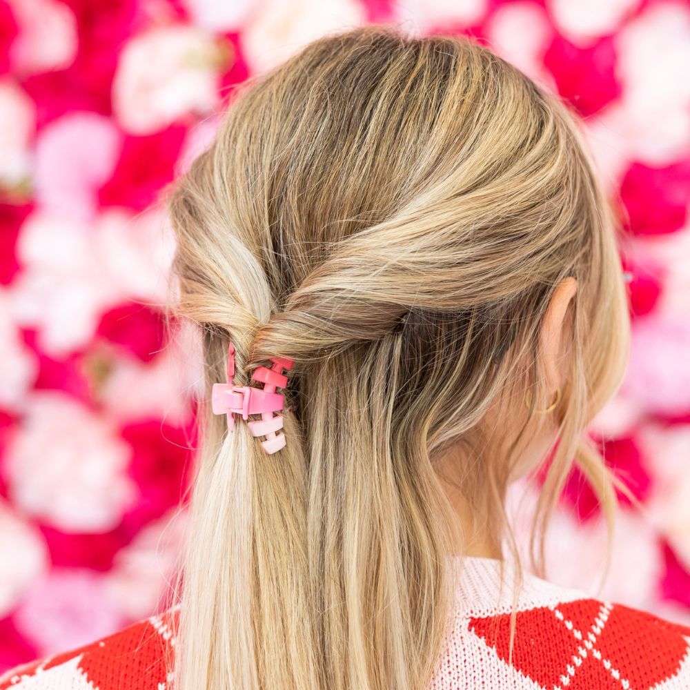 Teleties Tiny Classic Kiss & Tell Hair Clip