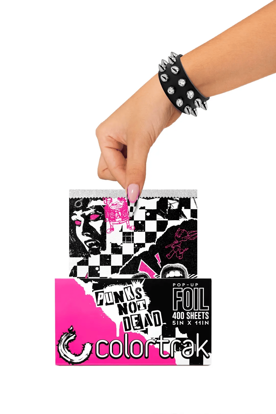 Colortrak Punk's Not Dead Pop-Up Foil - 400 Count - PinkPro Beauty Supply