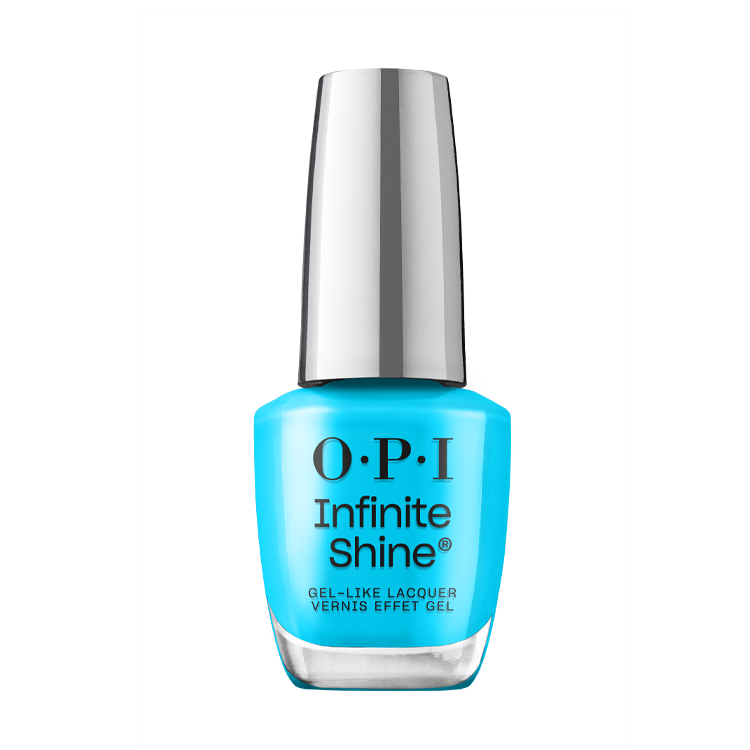 OPI Trip To The Brite Side Collection Infinite Shine- Beach Party Teal Dawn 0.5 oz.