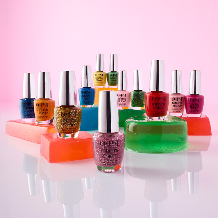 OPI Infinite Shine Make 'Em Jelly Collection -Jelly Green with Envy 0.5 oz. - PinkPro Beauty Supply