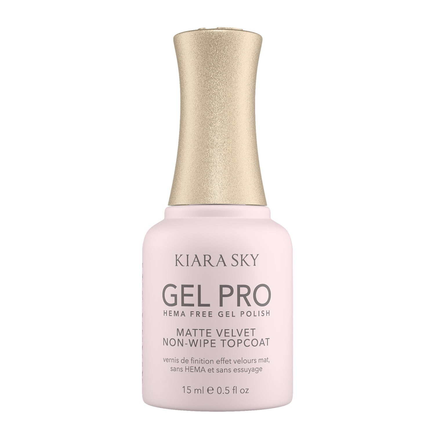 Kiara Sky Gel Pro Hema-Free Matte Velvet Topcoat