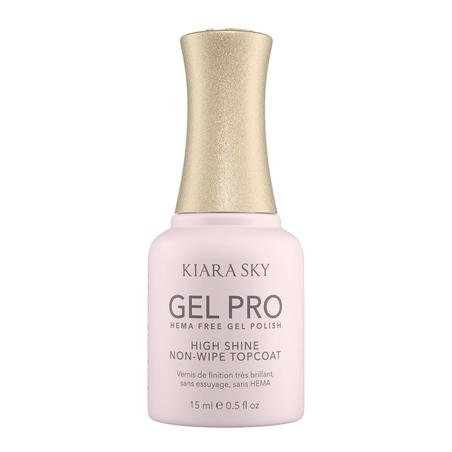 Kiara Sky Gel Pro Hema-Free High Shine Non-wipe Topcoat