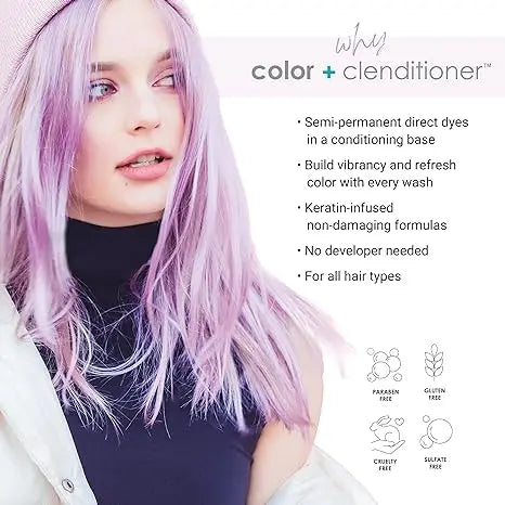 Keracolor Color + Clenditioner Lavender 12 oz. Keracolor