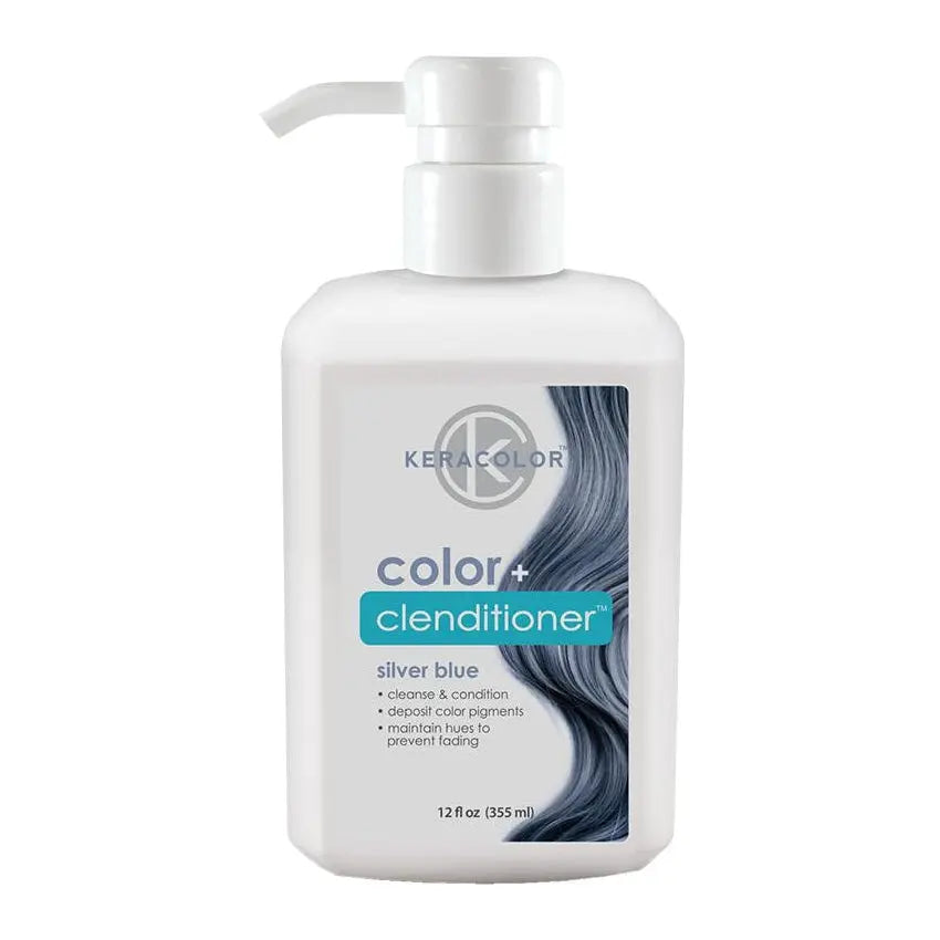 Keracolor Color + Clenditioner Silver Blue 12 oz. Keracolor