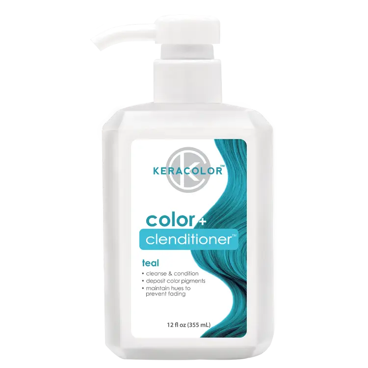Keracolor Color + Clenditioner Teal 12 oz. Keracolor