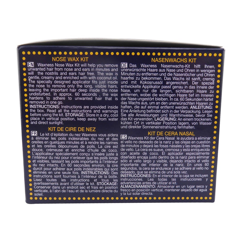 Waxness Microwavable Nose and Face Wax Kit 8.45 oz