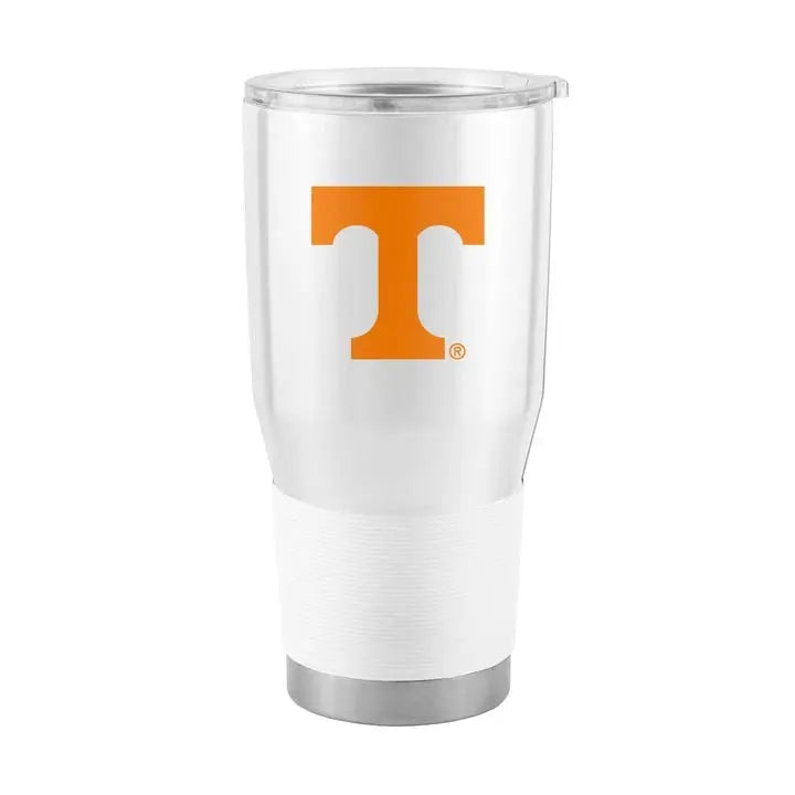 Logo Brands Tennessee 30oz White Gameday Stainless Tumbler PinkPro Beauty Supply