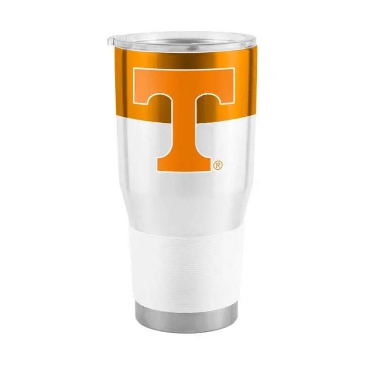 Logo Brands Tennessee Vols 30oz Colorblock Stainless Tumbler PinkPro Beauty Supply