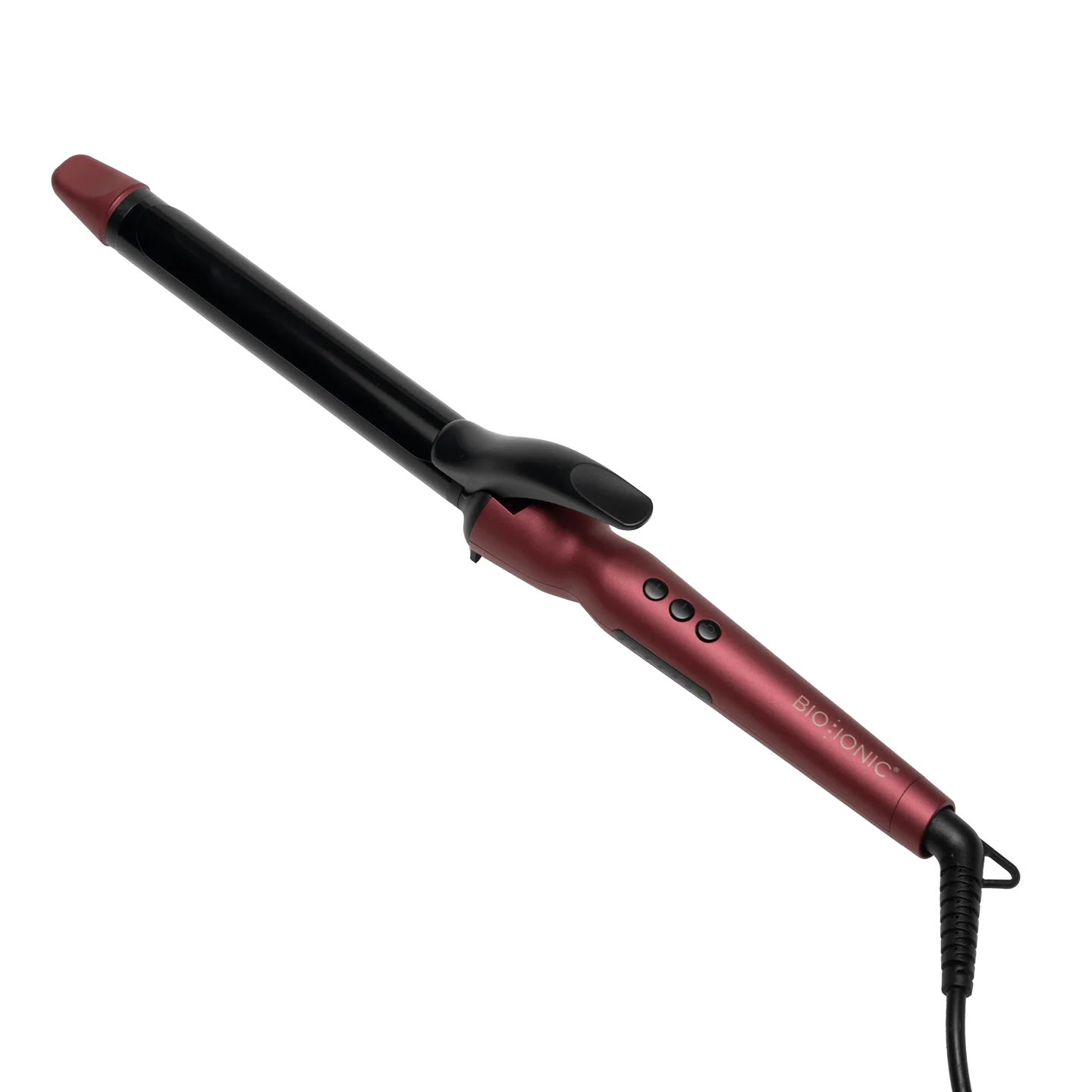 Bio Ionic Velvet Rouge Long Barrel Curling Iron 1