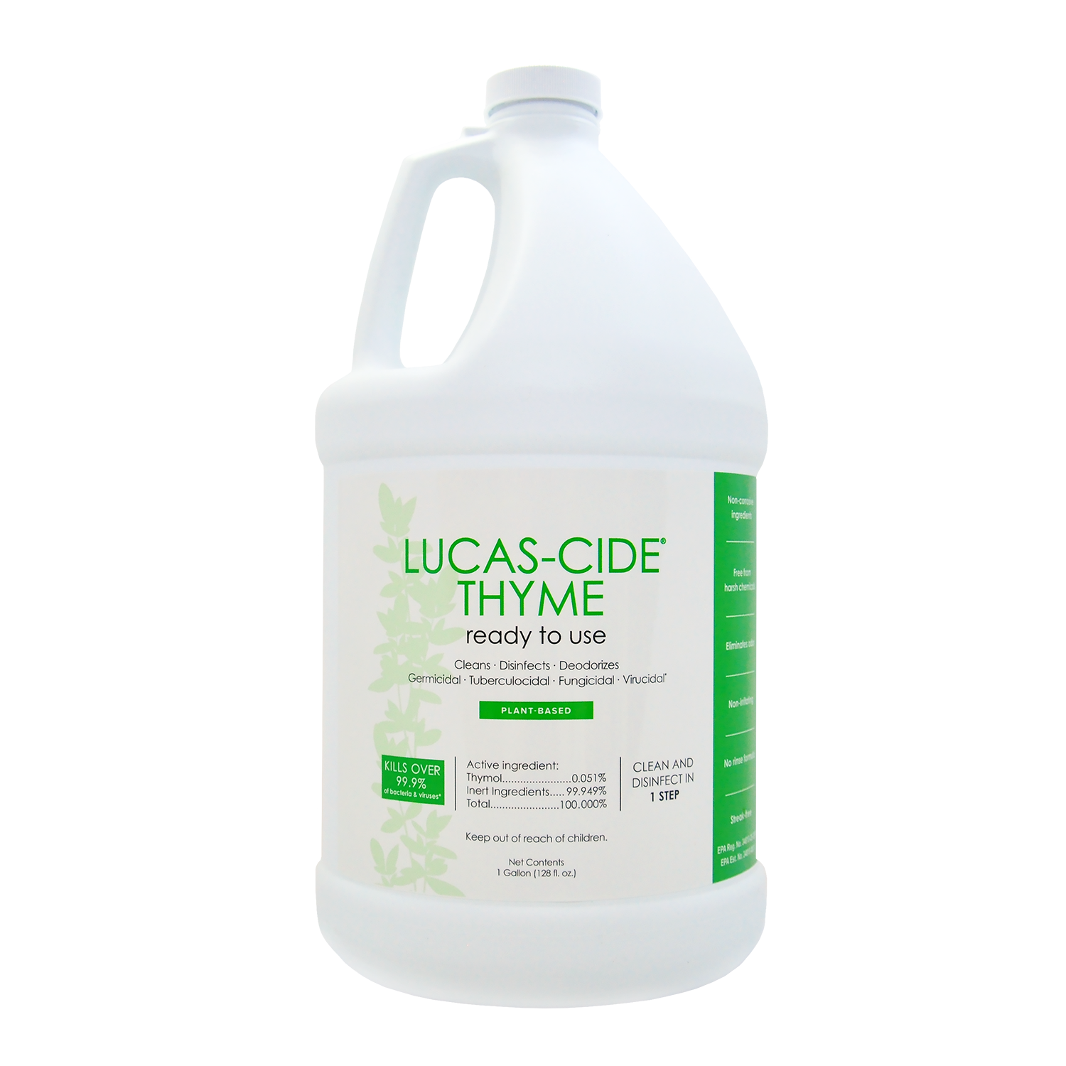 Luca-Cide Thyme – 128 oz.