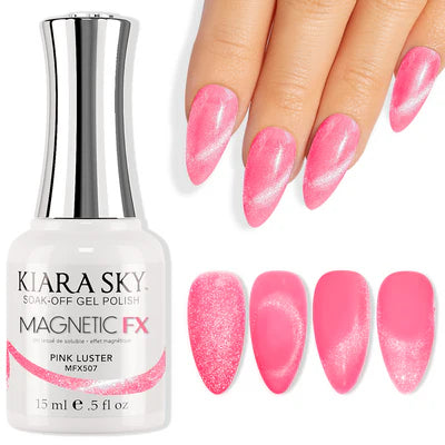 Kiara Sky Magnetic FX Gel Pink Luster