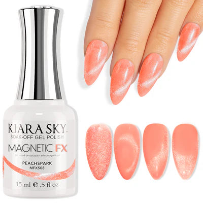 Kiara Sky Magnetic FX Gel Peachspark