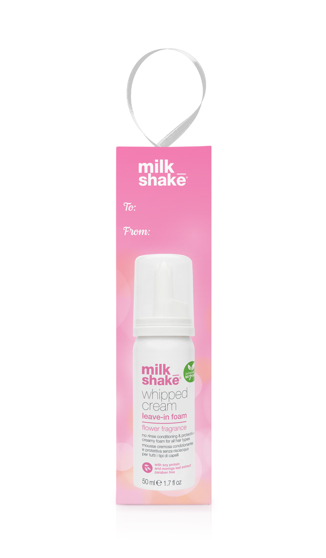 Milk_Shake Mini Whipped Cream Flower Holiday Ornament - 1.7 oz.