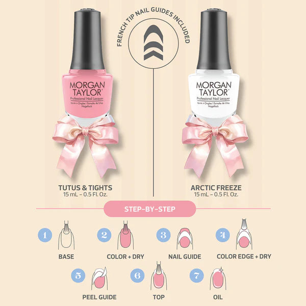 Morgan Taylor Nail Lacquer - Limited Edition French Manicure Kit - PinkPro Beauty Supply