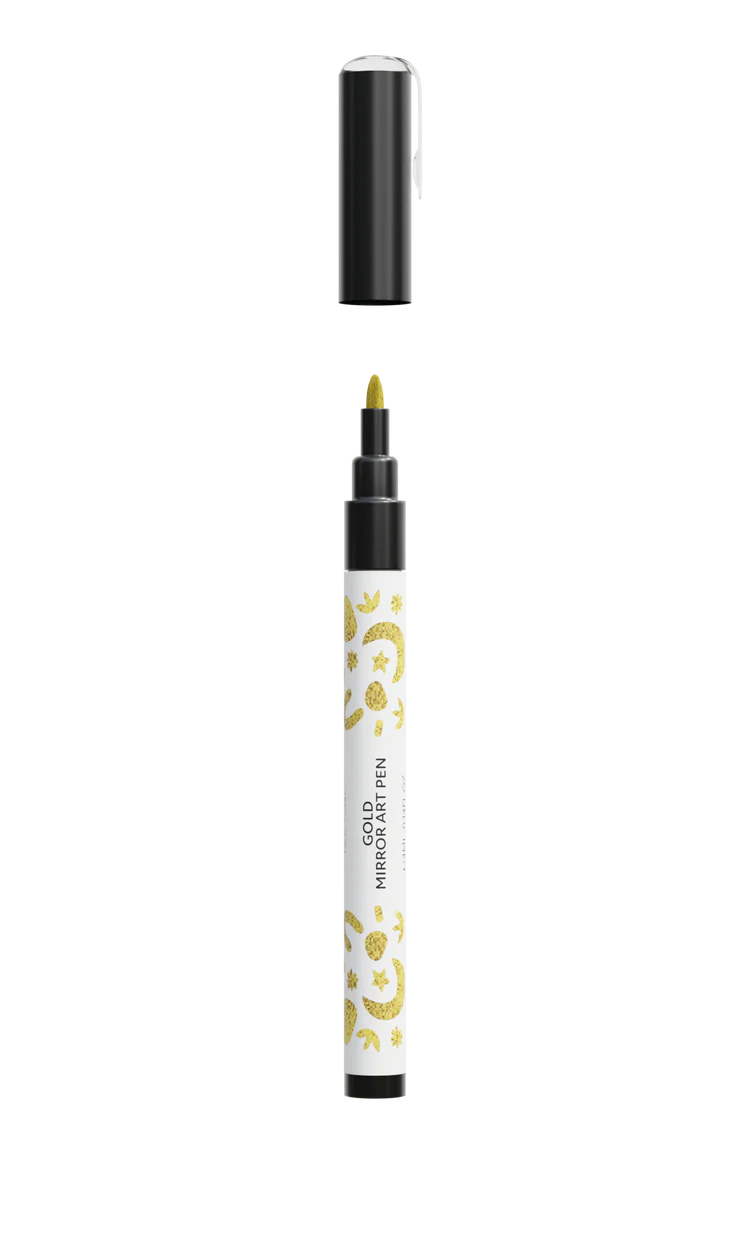 Madam Glam Nail Art Pen- Gold Mirror