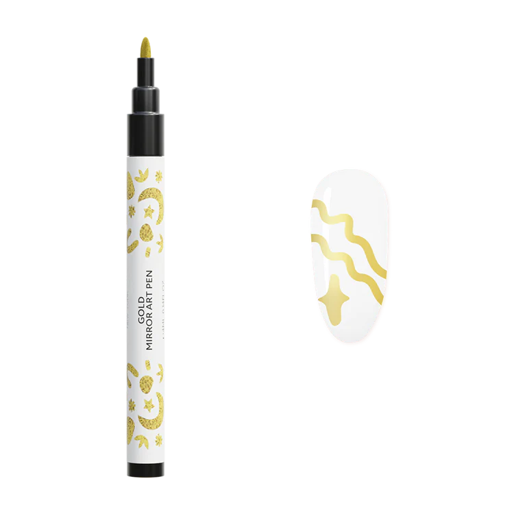 Madam Glam Nail Art Pen- Gold Mirror