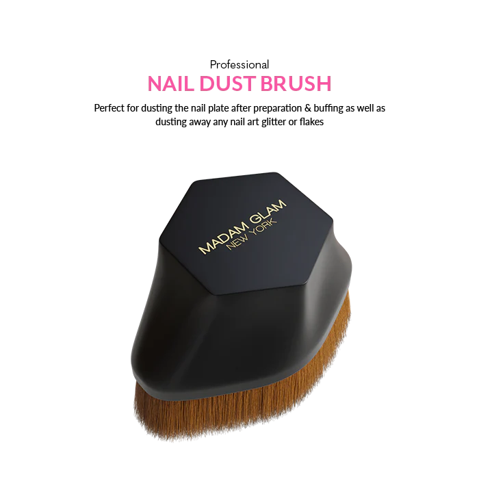 Madam Glam Gel Color Professional Nail Dust Brush