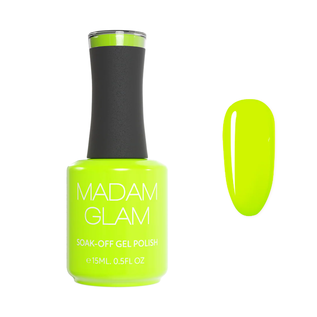 Madam Glam Gel Color Neon-Zesty 0.5 oz.