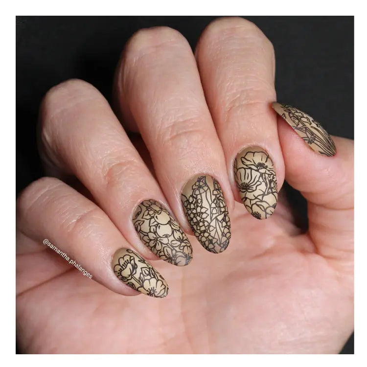 Maniology Floral Fantasy - Nail Stamping Plate Maniology