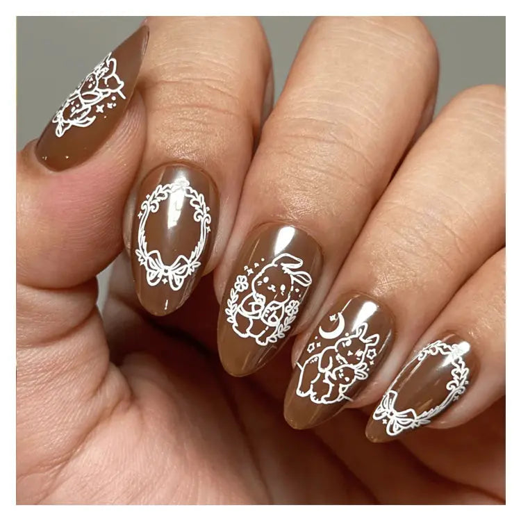 Maniology Hunny Buns - Nail Stamping Plate Maniology